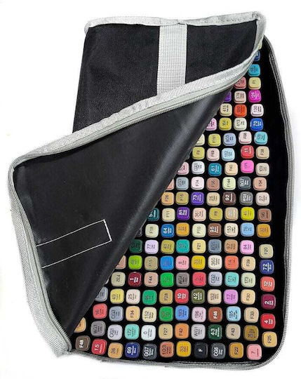 Permanent Drawing Markers Double Tip Set 262pcs