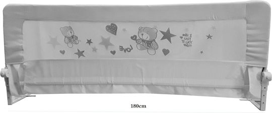 Beboulino Foldable Bed Rail Guard Simple Placement made of Fabric in Pink Color 180x30x71εκ. 1pcs