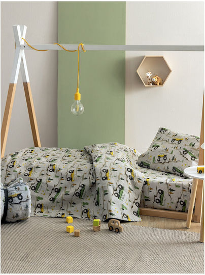 Palamaiki Single Set MK775 Green 170x260cm