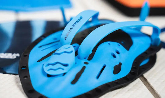Swimming Hand Paddles Aqua Speed Swim Paddle Blue 158-01 Blue