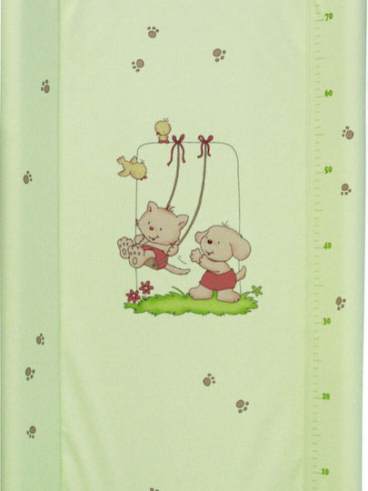Lorelli Hard Changing Pad Bears made of Fabric Green 50x80cm