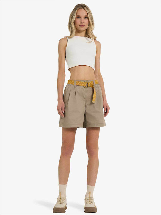 Women's Sporty Shorts Brown