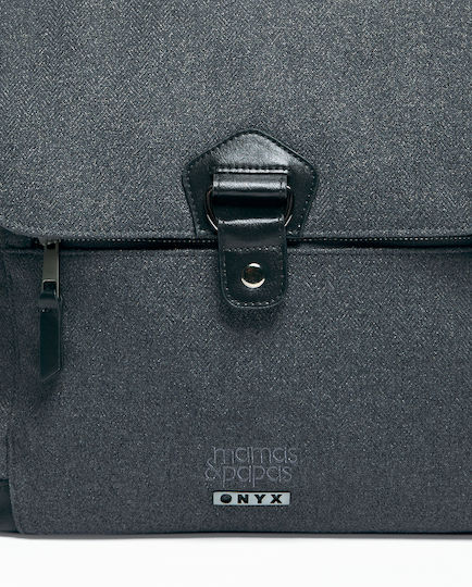 Mamas & Papas Shoulder/Hand Diaper Bag Gray 40cm.