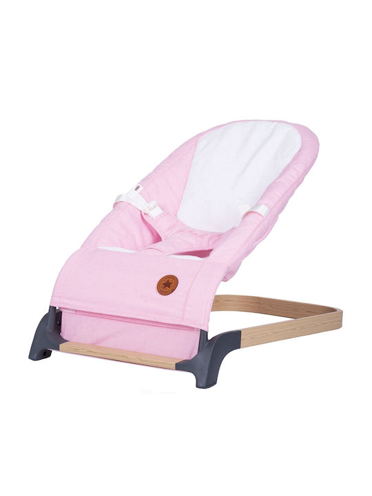 Chipolino Manual Relax pentru Bebeluși Noah Blush & Wood pentru Copil până la 9kg