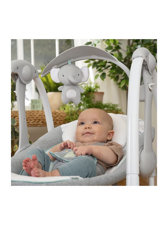 Ingenuity Electric Relax pentru Bebeluși ConvertMe Swing 2 Gri pentru Copil până la 9kg