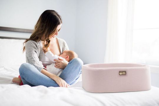 Hanah Home Leagăn cu Saltea Pink-Gold