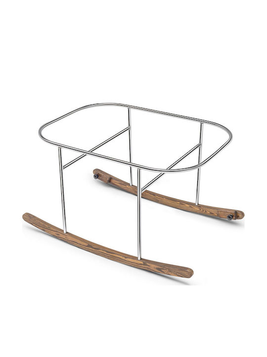 Hanah Home Λίκνο με Στρώμα Pink-Silver