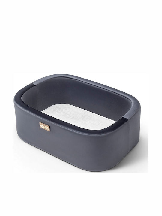 Hanah Home Λίκνο με Στρώμα Black-Natural