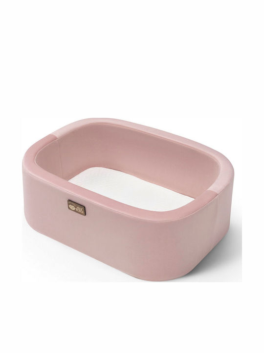 Hanah Home Leagăn cu Saltea Pink-Natural