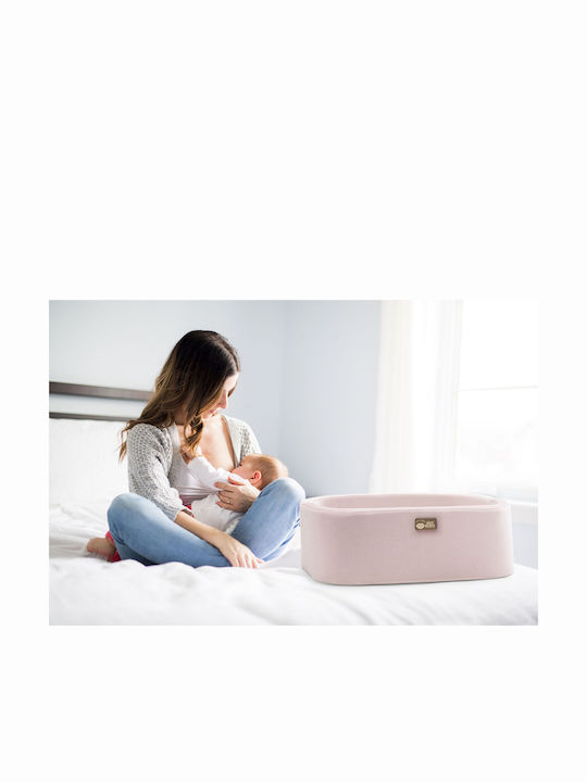Hanah Home Leagăn cu Saltea Pink-Natural