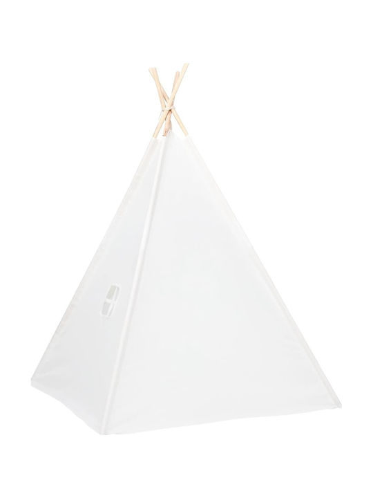 vidaXL Cort de joc pentru copii Indian Σκήνη Teepee Peach Skin 80272 Gri