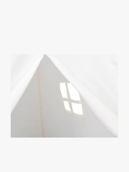 vidaXL Cort de joc pentru copii Indian Σκήνη Teepee Peach Skin 80272 Gri