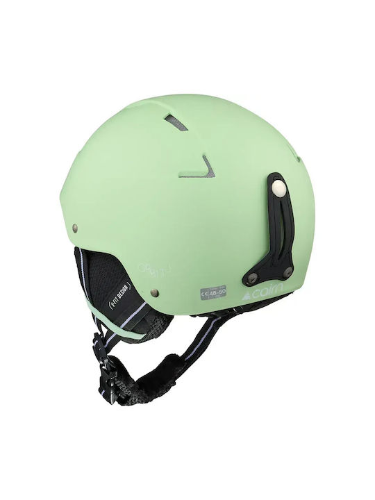 Cairn Orbit Kinder Ski & Snowboard Helm in Grün Farbe