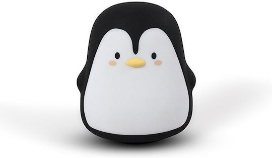 Filibabba Φωτάκι Νυκτός LED Penguin Πολύχρωμo