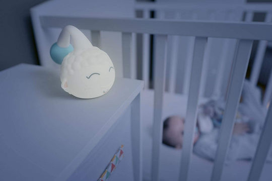 Badabulle Badabulle Leo Nursery Night Light Power Supply Blue