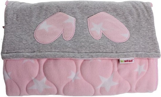 Minene Stroller Footmuff 80x45cm Pink