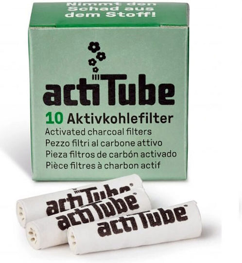 Actitube Konik 6mm 10 konische Aktivkohlefilter