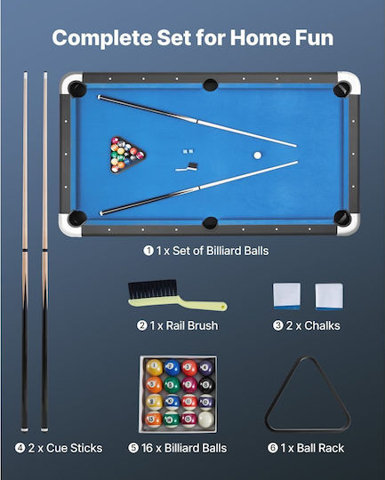 Vevor American Billiard Table