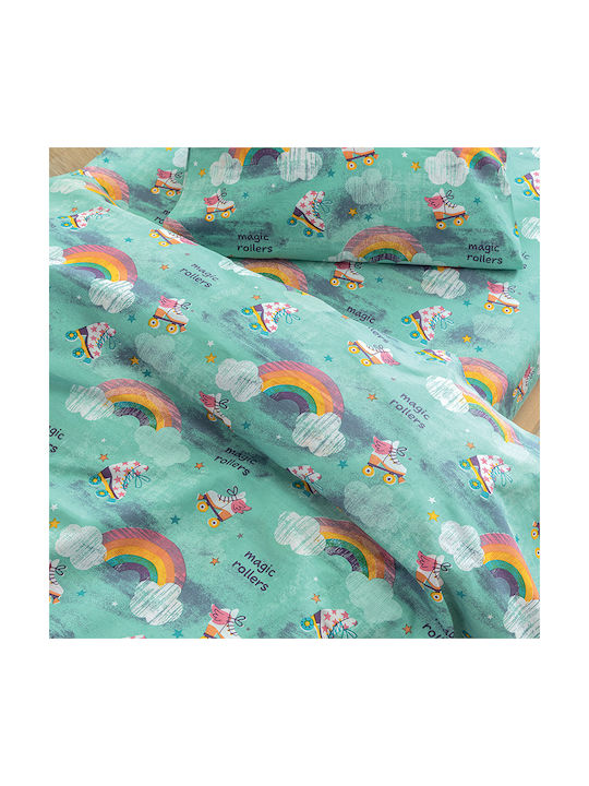 Palamaiki Kids Duvet Single My Kingdom Light Blue 160x240cm