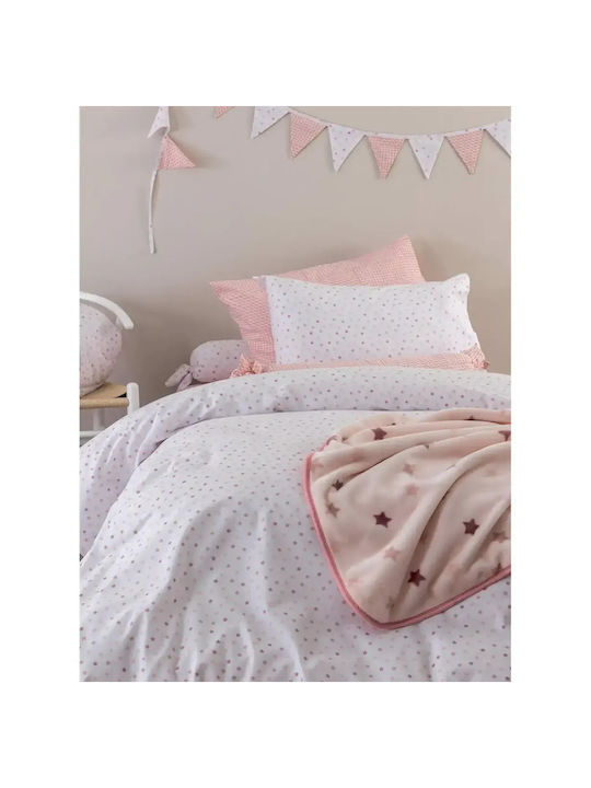 Palamaiki Kids Cotton Pillowcase Set 52x72cm Pink