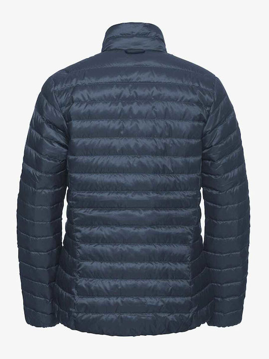 Jachetă de femei Puffer Waterproof Albastru marin