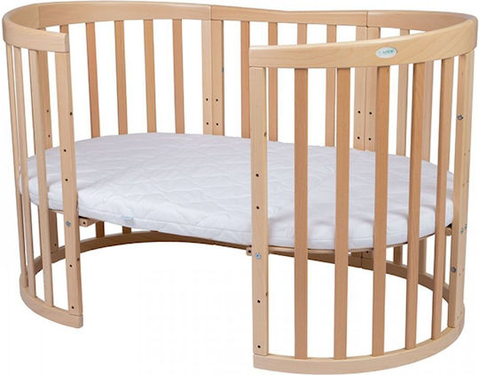 Waldin Cabriolet Patut Oval Evolutiv Bej Cu Saltea