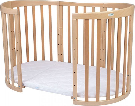 Waldin Cabriolet Patut Oval Evolutiv Bej Cu Saltea