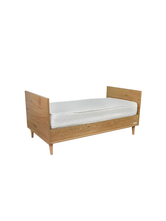Baby Dresser with 3 Drawers Beige 90x54x89cm
