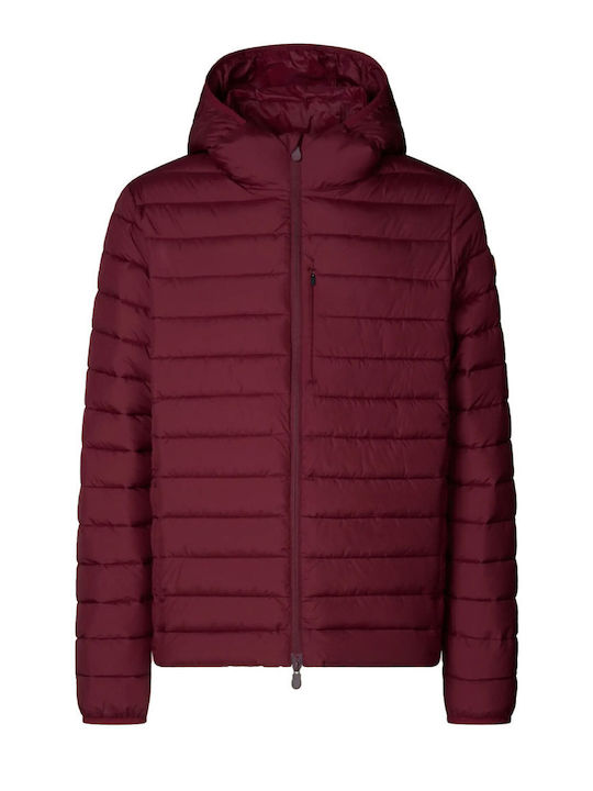 Jacket Puffer Wine Red