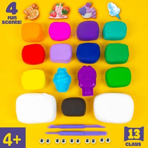 Hasbro Play-Doh Spielset Modellierknete mit 13 Farben für 3+ Jahre
