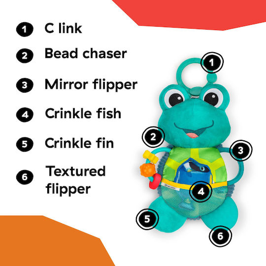 Baby Einstein Suspendata Jucărie pentru Leagăn și Cărucior cu muzică pentru 0++ Luni
