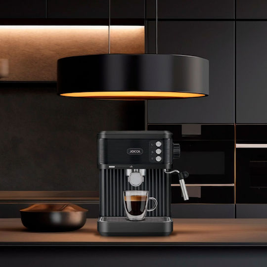 Automatic Espresso Machine 850W Pressure 20bar Black J-2713