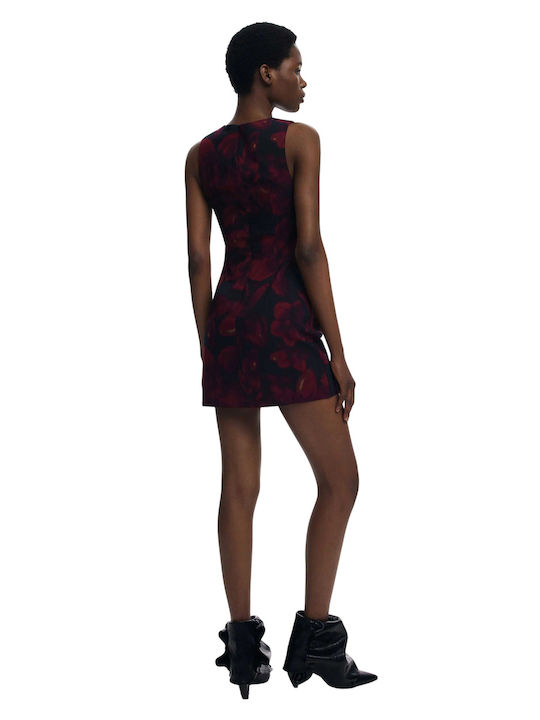 Summer Mini Evening Dress Floral