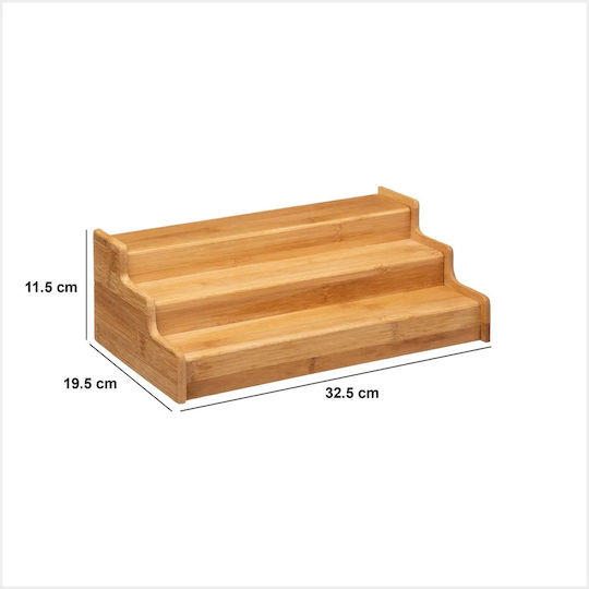 5Five Tischspiel Bambus Basis 31x19,5x11,5cm Beige