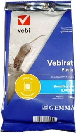 Gemma Rodenticide in Paste Form Vebirat 1.5kg