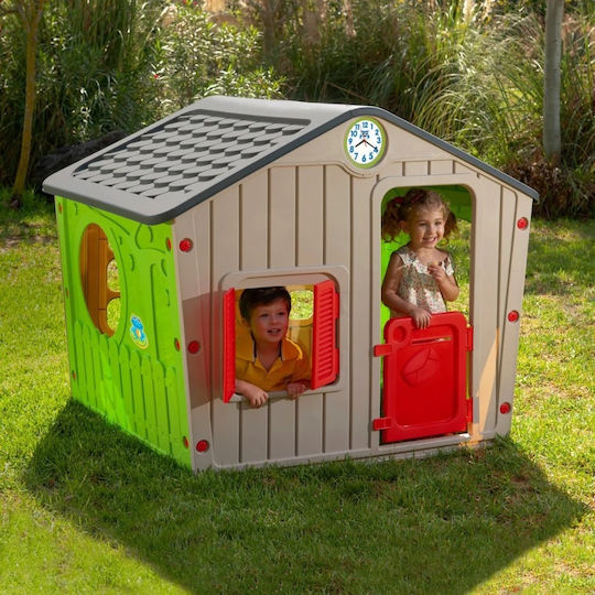 Starplay Multifunctional Kids Playhouse Galilee Village Green 140x108x115.5cm