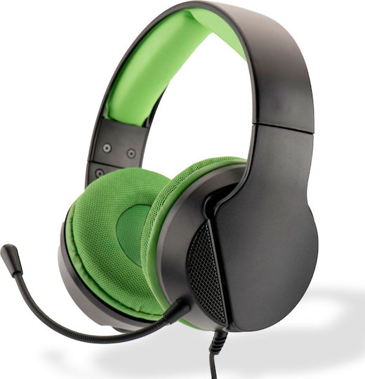 Freaks and Geeks SPX-300 On Ear Gaming Headset με σύνδεση 3.5mm Πράσινο
