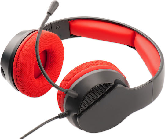 Freaks and Geeks SPX-300 Căști Gaming On Ear cu Conectivitate 3,5 mm Roșii pentru PC