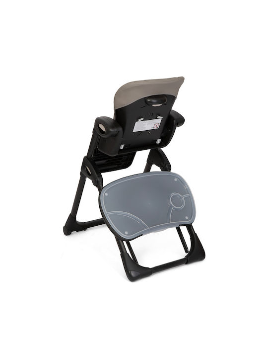 Joie Mimzy Recline Αναδιπλούμενο Καρεκλάκι Φαγητού 2 in 1 με Ρυθμιζόμενο Ύψος Hazelnut