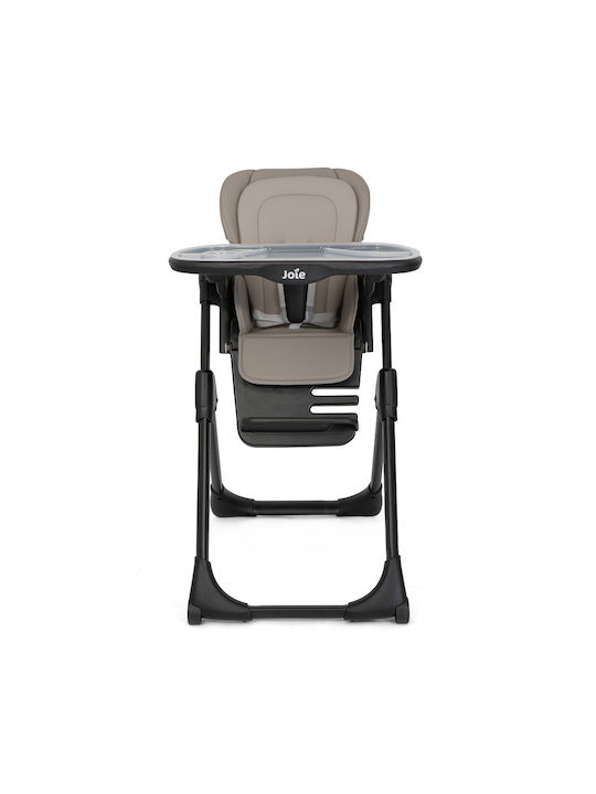Joie Mimzy Recline Αναδιπλούμενο Καρεκλάκι Φαγητού 2 in 1 με Ρυθμιζόμενο Ύψος Hazelnut