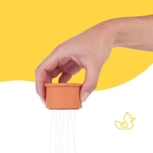 Badabulle Set of 7 Stackable Baby Bath Toys