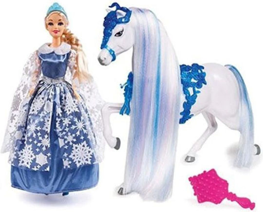 Giochi Preziosi Snow Queen And Her Horse Doll Frozen Snow Queen And Her Horse For 3+ Years
