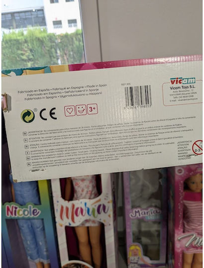 BigBuy Păpușă pentru 3++ Ani 85cm. (Diverse modele) 1 buc