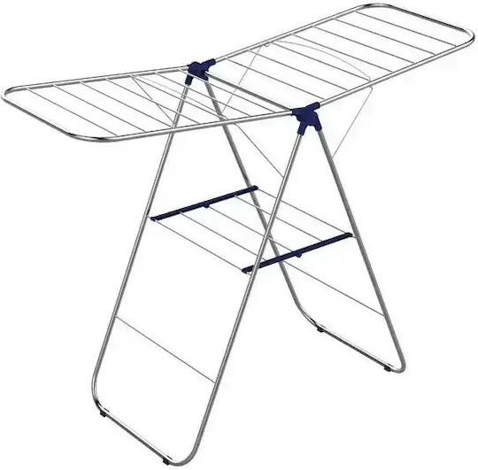 Folding Floor Clothes Drying Rack
