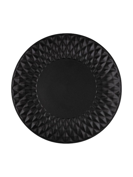 Nava Soho Classic Farfurie joasă Ceramică Negru cu Diametru 27cm