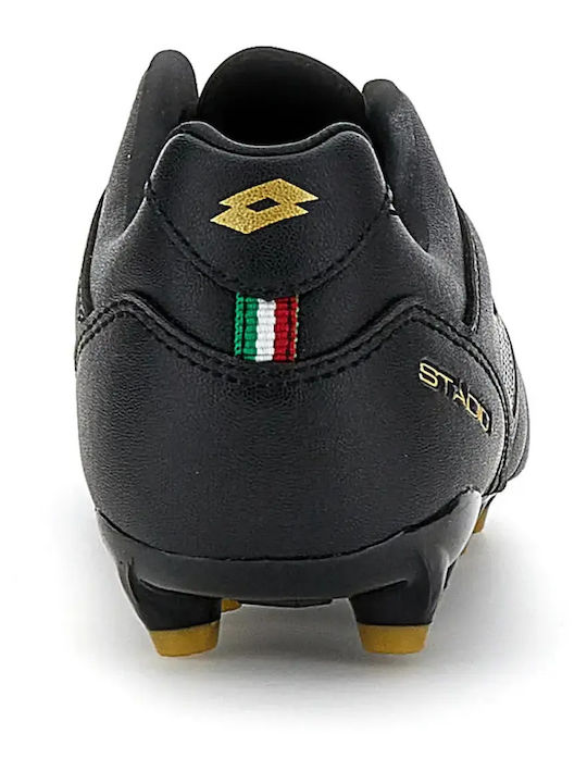 Stadio 705 Fg Jr Kids Molded Soccer Shoes Black