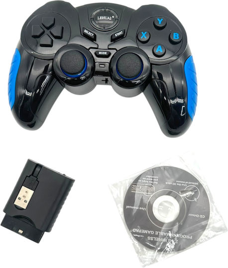 ZS8463 Wireless Gamepad for Android PC PS3 Blue