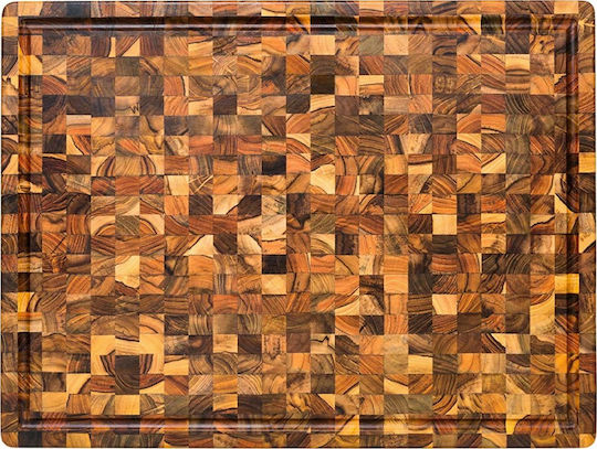Teak Wonder Schneidebrett Hölzernes 61x45.7cm 1Stück