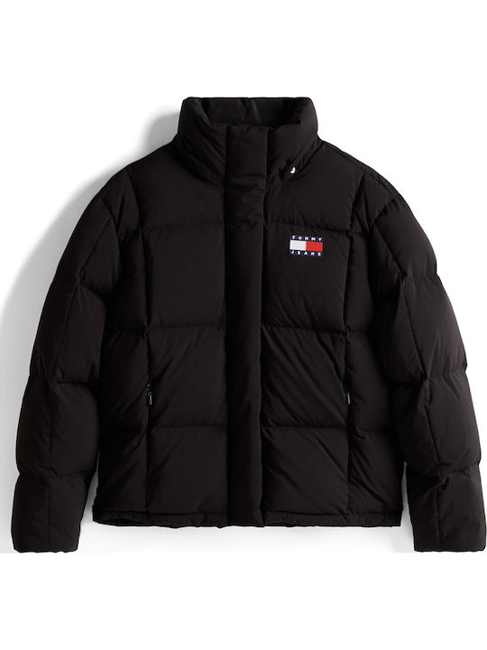 Alaska Kurz Damen Puffer Jacke Wasserdicht für Winter Black