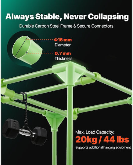 Σκηνή Εσωτερικής Καλλιέργειας Vevor 40 X 40 X 160 Cm 600d Υψηλής Ανακλαστικότητας Mylar Σκηνή Εσωτερικών Φυτών Παράθυρο Παρατήρησης Δίσκο Δαπέδου & Φερμουάρ Βαρέως Τύπου Σκηνές Καλλιέργειας Φρούτα Άνθη Λαχανικών